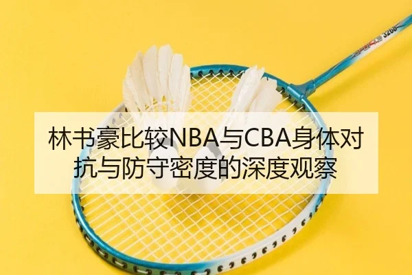 林书豪比较NBA与CBA身体对抗与防守密度的深度观察